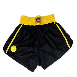 กางเกงมวยไทยสำหรับนักกีฬามวยไทย รุ่น Unisex สำหรับผู้ใหญ่ ระบายอากาศได้ดี เอวกลาง ทรงหลวม ผลิตจากผ้าสแปนเด็กซ์/โพลีเอสเตอร์ เหมาะสำหรับการฝึกซ้อมกีฬาและชกมวย - Product Image 3