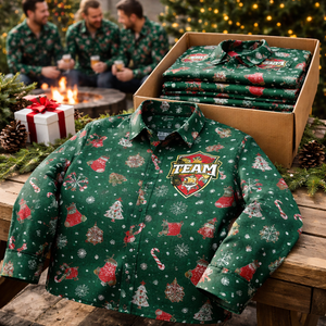 Bulk Order <b>Mens</b> Christmas Flannel <b>Shirts</b> - Factory Direct Wholesale Supplier - Product Image 6