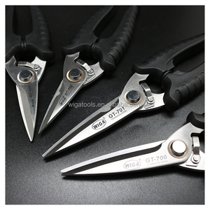 กรรไกรอเนกประสงค์ WIGA รุ่น GT-700 ใบมีดยาว 8 นิ้ว สำหรับงานอุตสาหกรรม ทำจากสแตนเลส ขอบหยัก แข็งแรง ทนทาน - Product Image 4