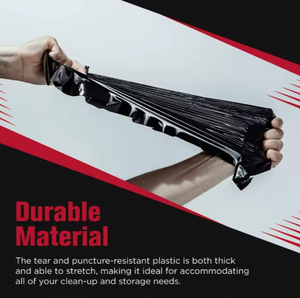 Sacs poubelles Tianyun personnalisés en PEHD, durables, scellés, grande capacité (20-35L) pour hôtels, cuisines, recyclables, multi-usages, pour déchets alimentaires - Product Image 4