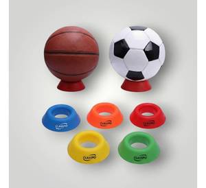 Blue Plastic <b>Ball</b> Holder Ring with Non-Slip Feet for <b>Training</b> Equipment Adult Use All Seasons - Product Image 4