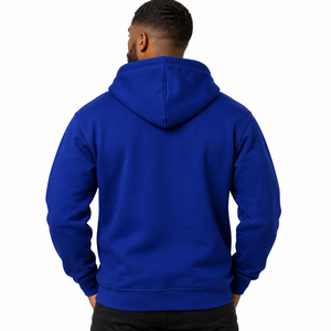 Sweat-shirt à capuche noir pour hommes Phi Beta Sigma, broderie de lettres grecques bleues, pull décontracté, fraternité Greek Life - Product Image 2