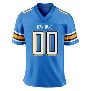 Men High Quality Customized American Football Jersey Custom Teamwear Athletic Apparel Short Sleeve Football Practice Jersey - Product Image 2