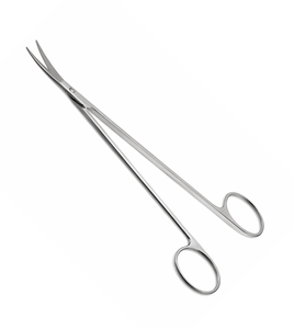 Tijeras Quirúrgicas Church Artery de 7 Pulgadas, de Acero Inoxidable, con Hojas Curvas Biseladas y Puntas Cónicas - Product Image 3