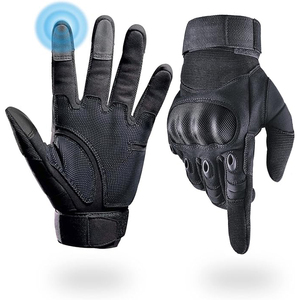 Gants de course pour moto, en polyester et nylon de qualité supérieure, imperméables, compatibles avec les écrans tactiles, antidérapants, avec protection renforcée de la paume, sécurisés - Product Image 1