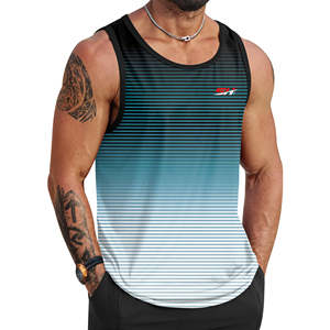Débardeur pour homme sans manches pour la gym, l'entraînement, la musculation, vêtements de sport respirants, à séchage rapide et confortables - Product Image 1