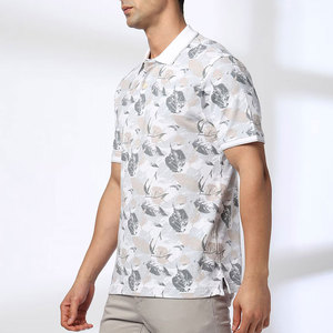Polo de golf personnalisé pour homme de haute qualité, séchage rapide, imprimé, couleur unie, jersey à manches courtes, fourni par l'usine - Product Image 5