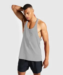Débardeur de sport pour homme, coupe ajustée, 100 % polyester, séchage rapide, respirant, haute qualité, plusieurs couleurs - Product Image 6