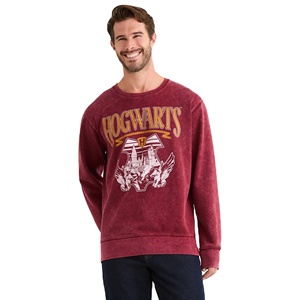 Hot Sale Latest Design Eco-Friendly Oversized Knitted Fleece Men's Printed Sweatshirt Custom Design Stylish Cotton - Product Image 2