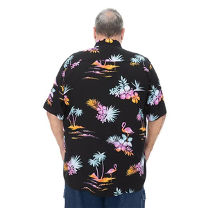 Camisa Hawaiana Aloha de Algodón Personalizada 2026, Unisex, Casual, con Estampado Floral, Manga Corta, para Playa o Bowling, Todas las Tallas, Ajuste Ceñido al Cuerpo - Product Image 5