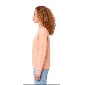 Sudadera de Mujer para Otoño, Estampada, Cuello Redondo, Corte Regular, Manga Larga, Color Sólido, 100% Algodón Felpa, Ecológica - Product Image 3