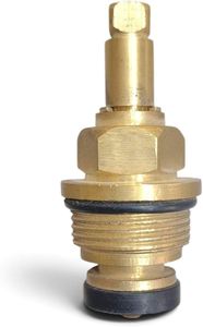 Cartucho de disco cerámico de latón macizo de primera calidad para grifos ocultos, grifos de corte y mezcladores, para reparación y mantenimiento de plomería. - Product Image 2