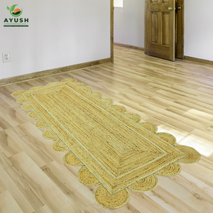 Tapis de couloir en jute tressé naturel en gros pour la décoration d'hôtels et de maisons - Product Image 3