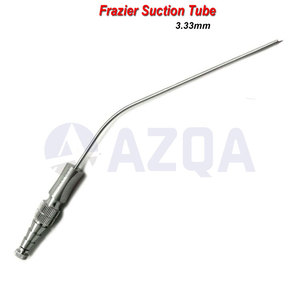 Tubo de Succión Frazier de Acero Inoxidable, Aspirador Dental Premium, Instrumento Quirúrgico ENT para Control Preciso de Fluidos - Product Image 6