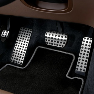 YIQIDA pour Mercedes Classe E S Accessoires intérieurs de voiture Ensemble de couvre-pédales de frein en acier inoxydable pour transmission automatique/manuelle - Product Image 6