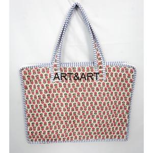 Bolsa de Transporte para Portátil Acolchada, Hecha a Mano, 100% Algodón, con Cierre, para Oficina, Venta al Por Mayor - Product Image 4