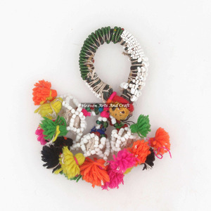 Real Indian Hand Made <b>Beaded</b> Vintage Fashion <b>Bracelet</b> For Women Antique Gypsy <b>Bracelets</b> Wholesale Price New Cotton Vintage - Product Image 3
