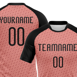 Maillot de volley-ball personnalisé par sublimation, uniforme d'équipe personnalisé OEM, vêtements de sport respirants, vêtements de sport à manches courtes, design d'habillement athlétique - Product Image 4