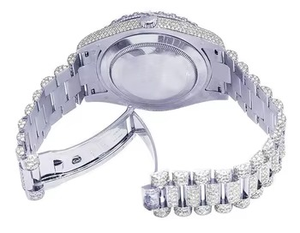 Moda VVS Moissanite Diamond árabe Dial automático Iced Out reloj de pulsera Hip Hop Bling moda de lujo de hombres mayorista - Product Image 5