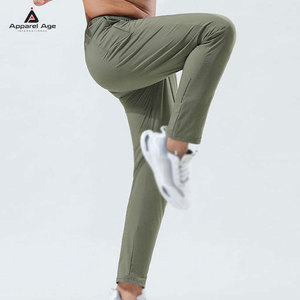 Oversize Washed Men’s Training Pants Jogger Sweatpants Loose Fit Straight Leg Casual Outdoor Running Gym <b>Trousers</b> <b>Elastic</b> <b>Waist</b> - Product Image 4