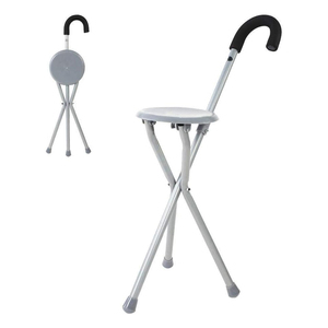 Silla de tiro y caminata ajustable de la mejor calidad hecha a mano, silla de golf, silla de espectador, bastón de tiro de acero con OEM - Product Image 4
