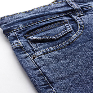 High Street Fashionable Quick Dry Men Jeans <b>Shorts</b> Plus Size Fresh Piece Breathable Cotton Made Men Denim Jorts - Product Image 6
