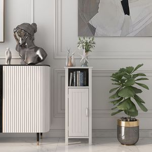 Mobiletto Organizzatore a 2 Ripiani per Bagno, Soluzione di Stoccaggio per Mensole - Product Image 3