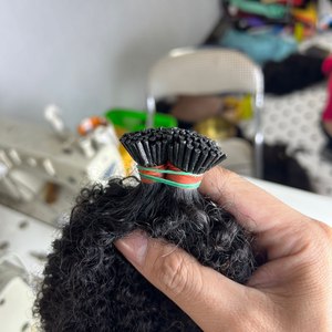 Envío Directo, Gran Venta, Cabello Humano Vietnamita 100% Natural, Afro 4C Rizado, Extensiones con Punta K e I, Alta Calidad de Lujo para Salón de Belleza - Product Image 5