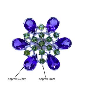 Wedding Wear 925 Sterling Silver Silver Plated Jewelry <b>Peridot</b> Amethyst Gemstone Women Wear fashionable <b>Ring</b> - Product Image 1