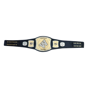 เข็มขัดแชมป์ Winnipeg Blue Bombers CFL - เข็มขัดกีฬาแบบปรับแต่งได้พร้อมรายละเอียดสีทอง - ของสะสมระดับพรีเมียม - Product Image 6