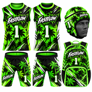 OFERTA ESPECIAL: Conjuntos de Uniformes Reversibles de Fútbol Americano para Adultos de Alta Calidad, 100% Poliéster/Spandex, Venta al Por Mayor - Product Image 3