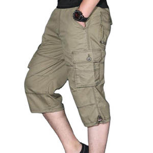 กางเกงขาสั้นผู้ชาย ผ้าแคนวาส 100% ผ้าฝ้าย ระบายอากาศได้ดี สวมใส่สบาย รับผลิตตามแบบ OEM พร้อมสกรีนโลโก้ ขายส่ง - Product Image 4