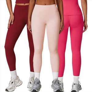 Nouveau design optimal, logo personnalisé, vêtements de sport respirants et antibactériens, leggings de yoga, taille élastique, fabrication OEM ODM, vente en gros - Product Image 4