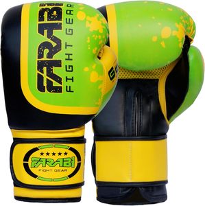 ถุงมือชกมวยหนัง PU น้ำหนักเบา Farabi บุเจลสำหรับฝึกซ้อมข้อมือ ถุงมือ MMA มวยไทย คิกบ็อกซิ่ง - Product Image 5