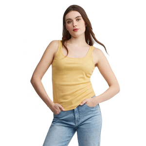 Casual Ladies Solid Sports Yoga Gym Tank <b>Tops</b> Sports <b>Top</b> <b>Women</b> Cute Yoga Workout <b>Mesh</b> Shirts Active Wear Open Back - Product Image 1