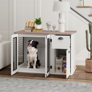 Cuccia di Lusso per Cani da Esterno, Gabbia Regolabile in Metallo per Animali Domestici, per Razze Grandi e Piccole, Cuccia per Gatti - Product Image 3