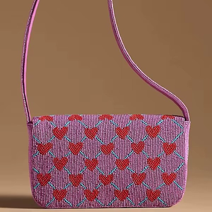 Sac à main pour femmes en résine perlée fait main TCE |   Portefeuille artisanal traditionnel pour femmes |   Accessoire de mode ethnique - Product Image 1