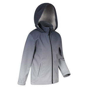 New Design Men’s Gradient Gray Hooded Windbreaker <b>Jacket</b> for Winters Streetwear Stylish Outdoor Zip-Up <b>Jacket</b> - Product Image 5