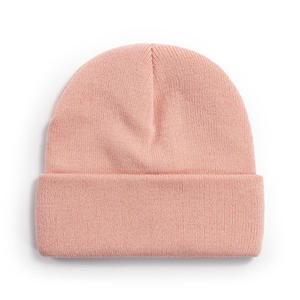 Private Label Beanie <b>Hat</b> Custom Embroidered Knit Cap Cuffed Winter Headwear For Clothing Brands Wholesale Production Oem Caps - Product Image 3