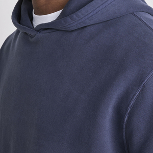 Sweat-shirt à capuche pour homme Stonefield Manufacturing 100% coton molletonné - Impression personnalisable, respirant, séchage rapide, coupe classique - Product Image 4