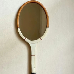 Unisex Customize All Sizes and Colours Wooden Badminton Racket Tennis With Gripy Soft Handle Hard <b>Netting</b> and Custom Logo - Product Image 1