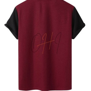 Custom Mens Color Block Breathable Tie-Dye T-<b>Shirt</b> Cotton Short Sleeve Crew Neck <b>Patchwork</b> Tee Casual Oversized Contrast Panel - Product Image 2