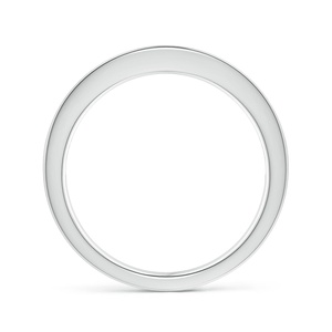 Anillo de Media Eternidad con Zafiro Azul Natural Precioso en Oferta, Oro Amarillo Puro de 14K, Joyería Fina - Product Image 5