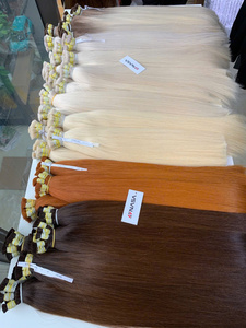 Cabello Vietnamita de Alta Calidad para Coloración, 24 Pulgadas, 60 cm, Donante Único, Virgen, Colores Naturales Teñidos, Super Double Drawn - Product Image 6