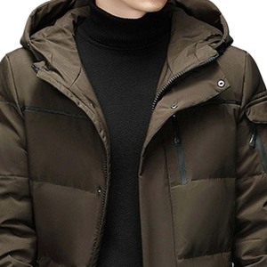 Veste matelassée de qualité supérieure pour homme, ajustable, respirante, légère, confortable pour la peau, veste matelassée tendance pour homme - Product Image 5