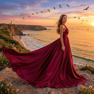 Nuevo Vestido de Dama de Honor Elegante de Satén Convertible Infinity, Vestido de Noche Formal Largo hasta el Suelo, Vestido para Invitadas de Boda - Product Image 4