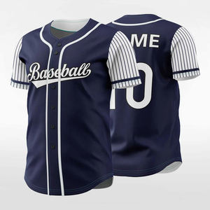 New Arrival Baseball Jersey Sports Team Logo Applique Embroidered Authentic Softball Baseball Jersey Custom Color Baseball <b>Shirt</b> - Product Image 5