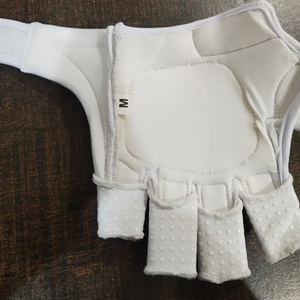 <b>PVC</b> Half Finger Field Hockey <b>Glove</b> Padded Hand Protection Training Match Sports Equipment Wholesale - Product Image 5