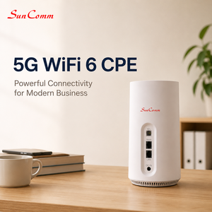 Router CPE SunComm 5G WiFi 6 con Velocidad de 4Gbps y Voz VoLTE para Hogar y Empresas - Product Image 6