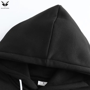 Vêtements d'extérieur décontractés à manches longues, polaire d'automne de qualité supérieure, confortable, respirant, nouveau modèle, couleur unie, sweat à capuche - Product Image 3